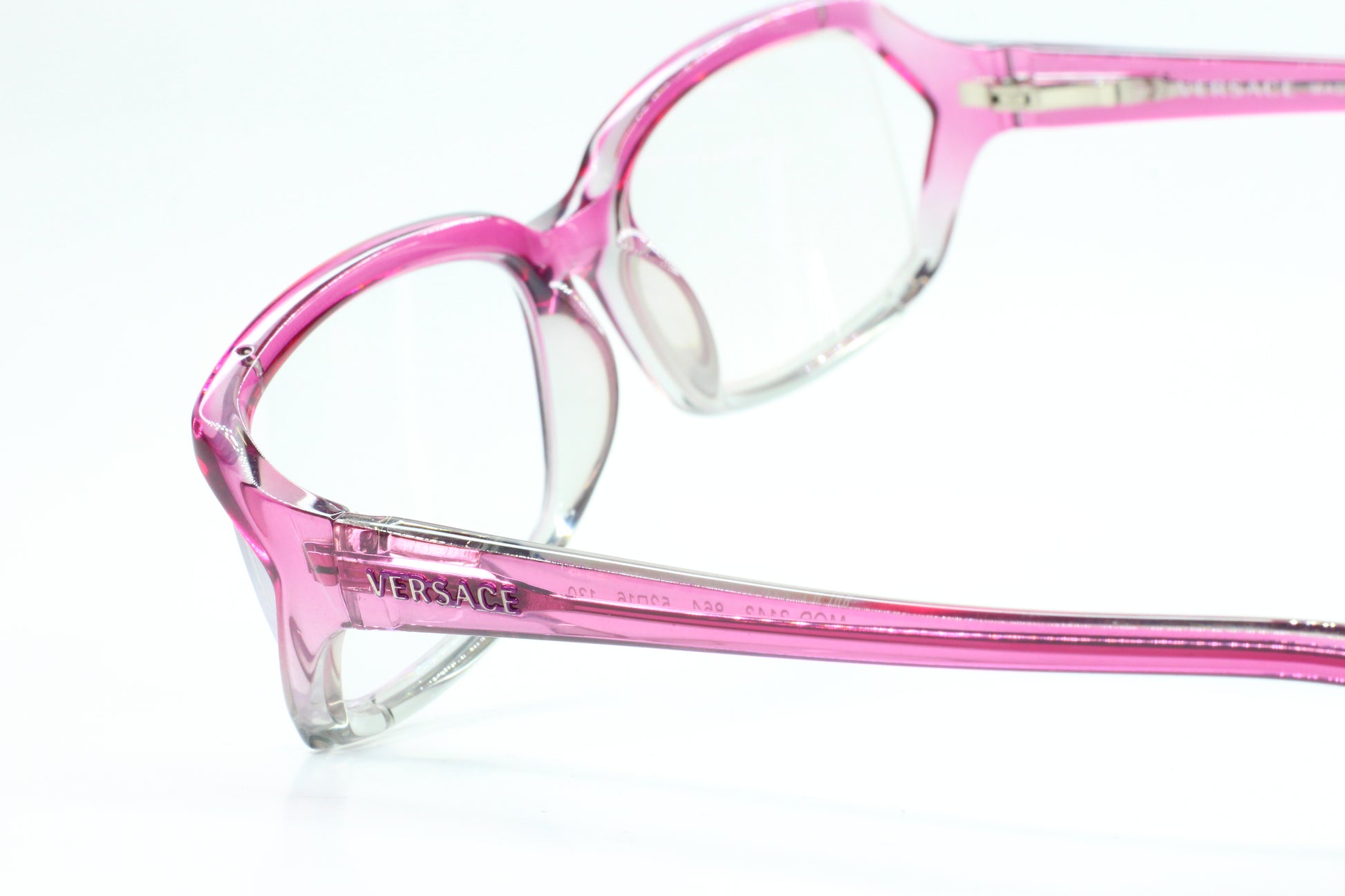 Versace VE3143 864 Pink Crystal Fade Luxury Italy Eyeglasses -Wo Optical Frames ABC Optical Eyeglasses