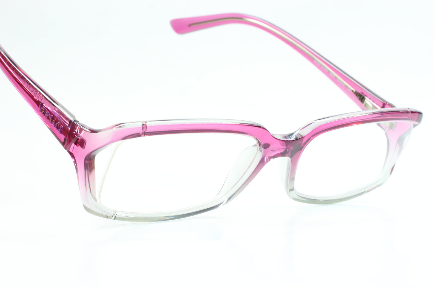 Versace VE3143 864 Pink Crystal Fade Luxury Italy Eyeglasses -Wo Optical Frames ABC Optical Eyeglasses