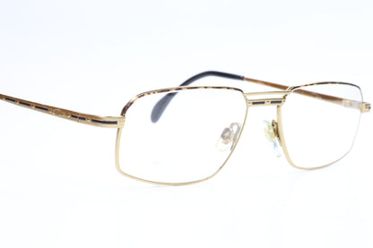 CAZAL Model 774 Col. 737 Gold Black Titanium Luxury Germany Eyeglasses -Ma Optical Frames ABC Optical Eyeglasses