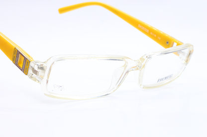 Bikkembergs BK06506 Crystal Clear Yellow Luxury Italy Eyeglasses -Ma Optical Frames ABC Optical Eyeglasses