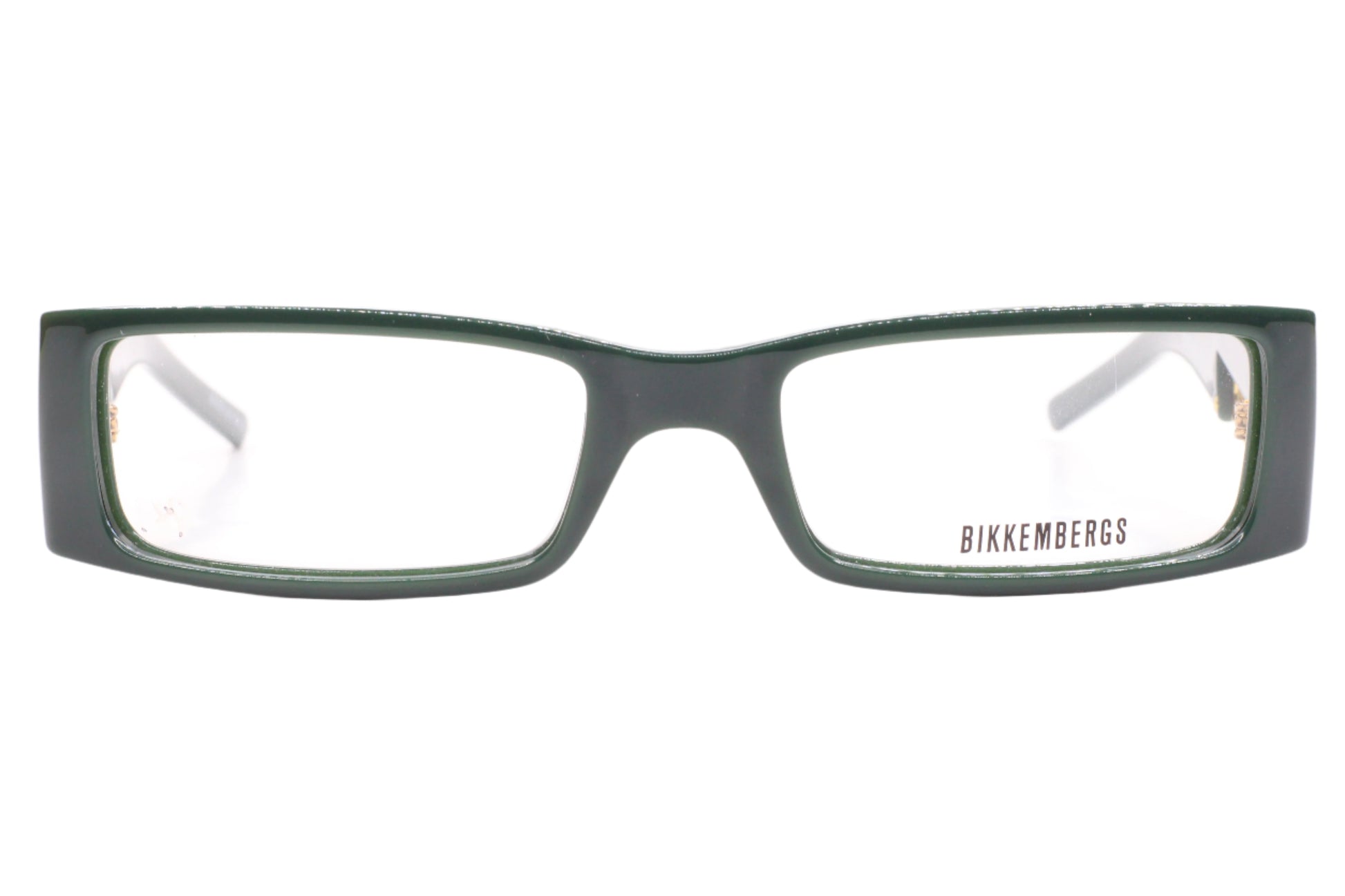 Bikkembergs BK04503 Dark Green Gold Luxury Italy Eyeglasses -Wo 58-18-135 Dark Green Gold Acetate Optical Frames ABC Optical Eyeglasses