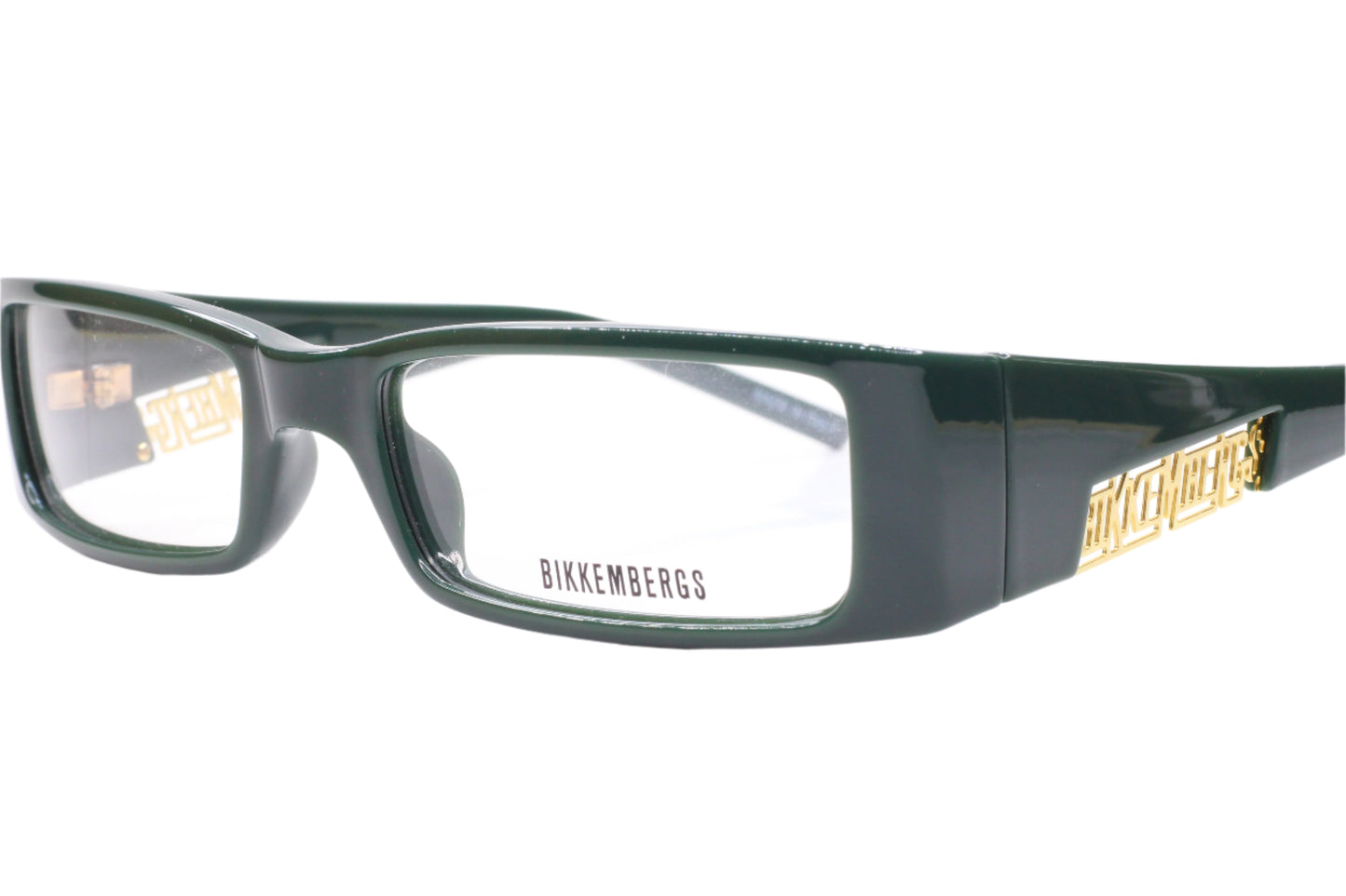 Bikkembergs BK04503 Dark Green Gold Luxury Italy Eyeglasses -Wo Optical Frames ABC Optical Eyeglasses