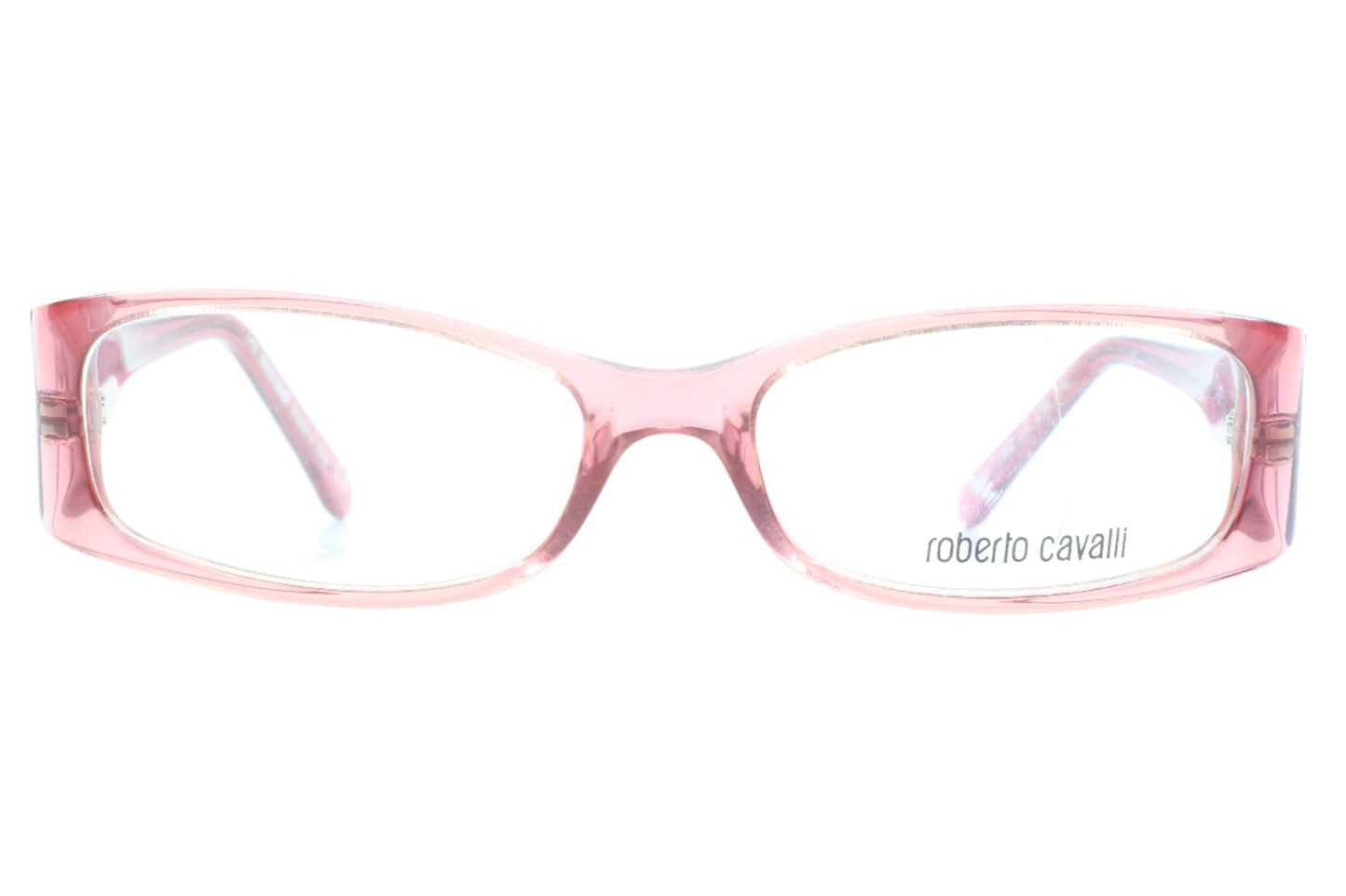 Roberto Cavalli Iride 142 L.79 Crystal Pink Luxury Italy Eyeglasses -Wo