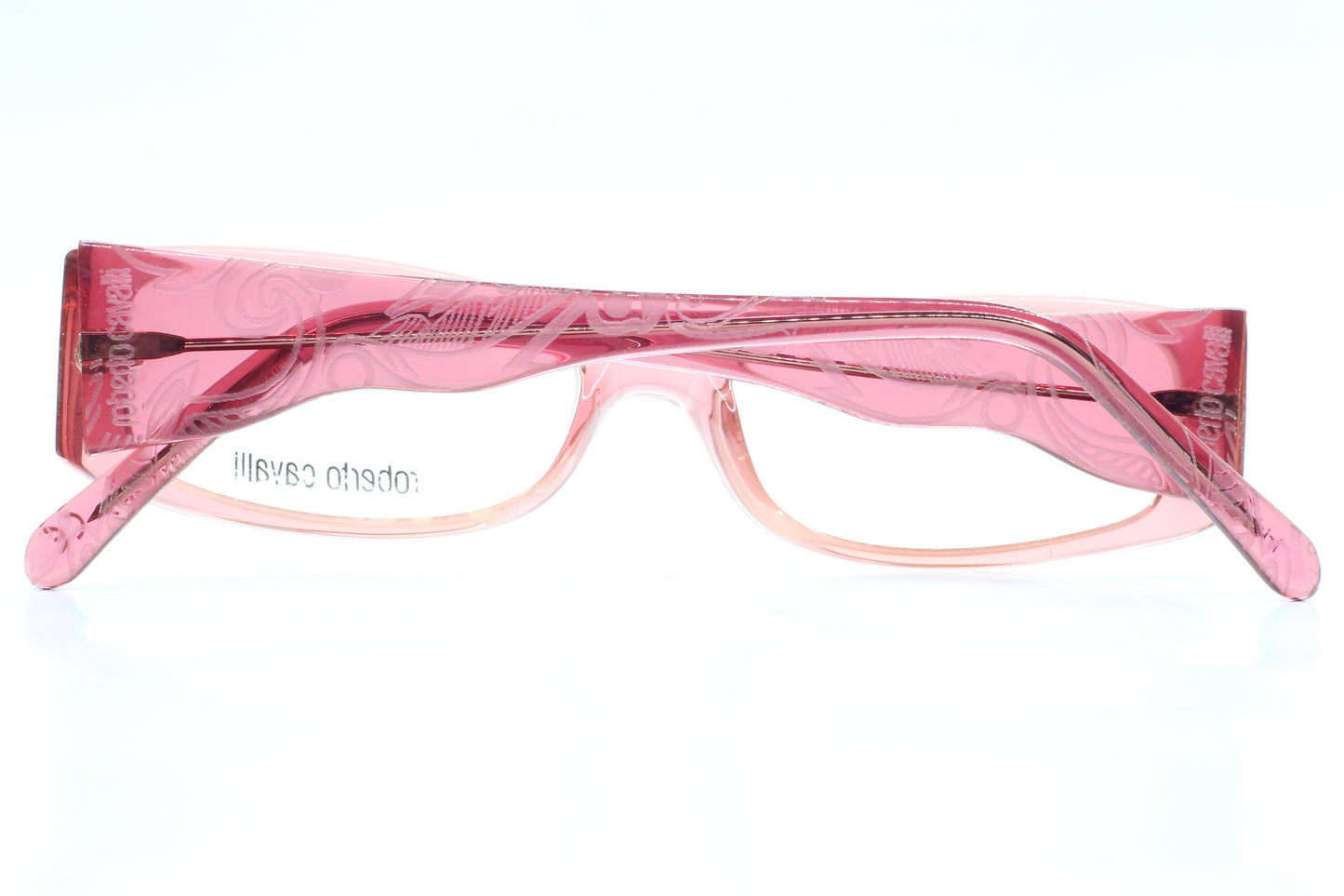 Roberto Cavalli Iride 142 L.79 Crystal Pink Luxury Italy Eyeglasses -Wo