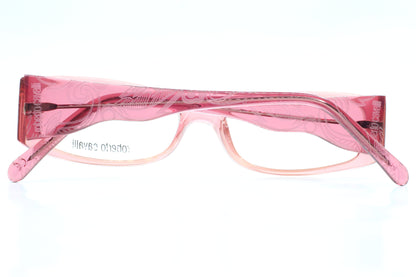 Roberto Cavalli Iride 142 L.79 Crystal Pink Luxury Italy Eyeglasses -Wo