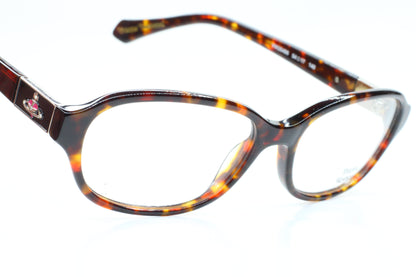 Vivienne Westwood VW26406 Brown Tortoise Luxury Italy Eyeglasses -Wo Optical Frames ABC Optical Eyeglasses