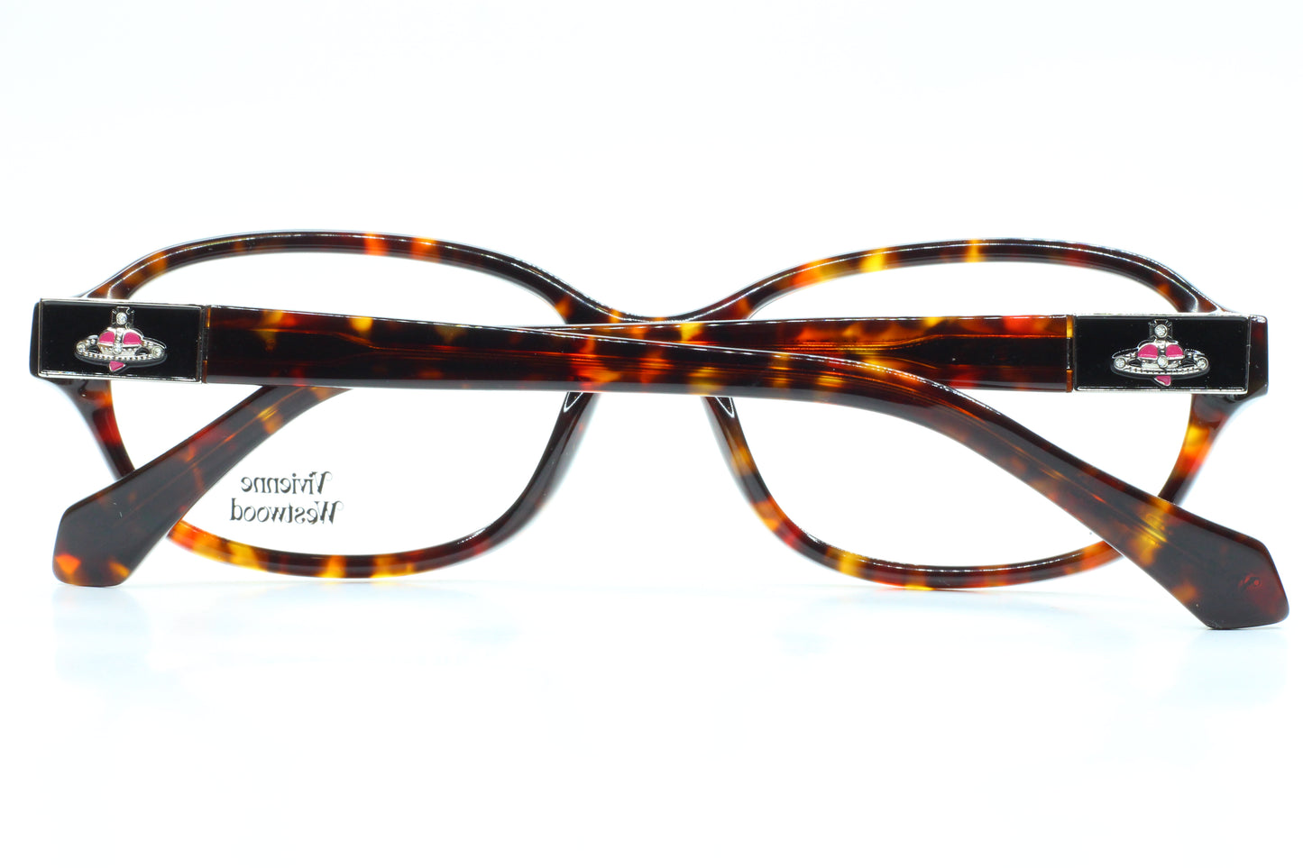 Vivienne Westwood VW26406 Brown Tortoise Luxury Italy Eyeglasses -Wo Optical Frames ABC Optical Eyeglasses