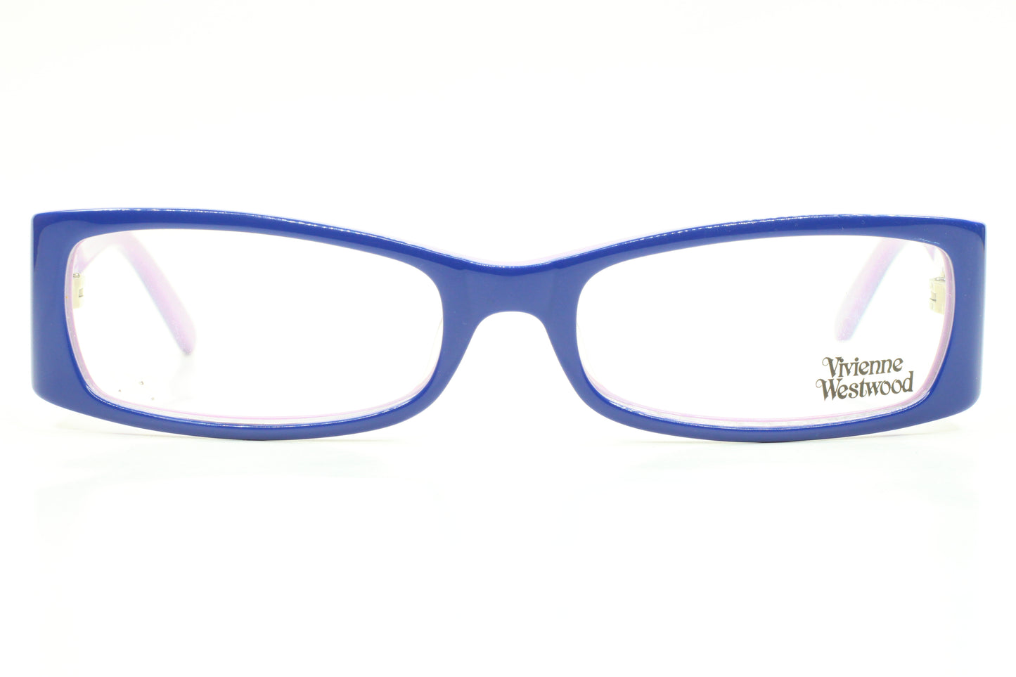 Vivienne Westwood VW03302 Blue Pink Luxury Italy Eyeglasses -Wo 53-17-130 Blue Pink Acetate Optical Frames ABC Optical Eyeglasses