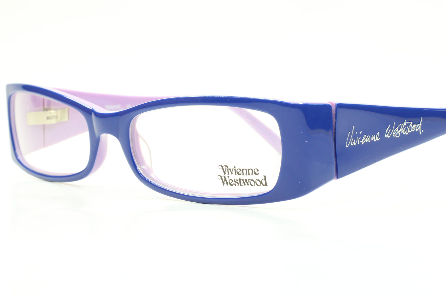 Vivienne Westwood VW03302 Blue Pink Luxury Italy Eyeglasses -Wo Optical Frames ABC Optical Eyeglasses