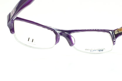 Armani Exchange AX226 0YKV Purple Semi Rimless Luxury Eyeglasses -Wo Optical Frames ABC Optical Eyeglasses