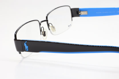 Polo Ralph Lauren PH1074 9003 Black Blue Luxury Italy Eyeglasses -Ma Optical Frames ABC Optical Eyeglasses