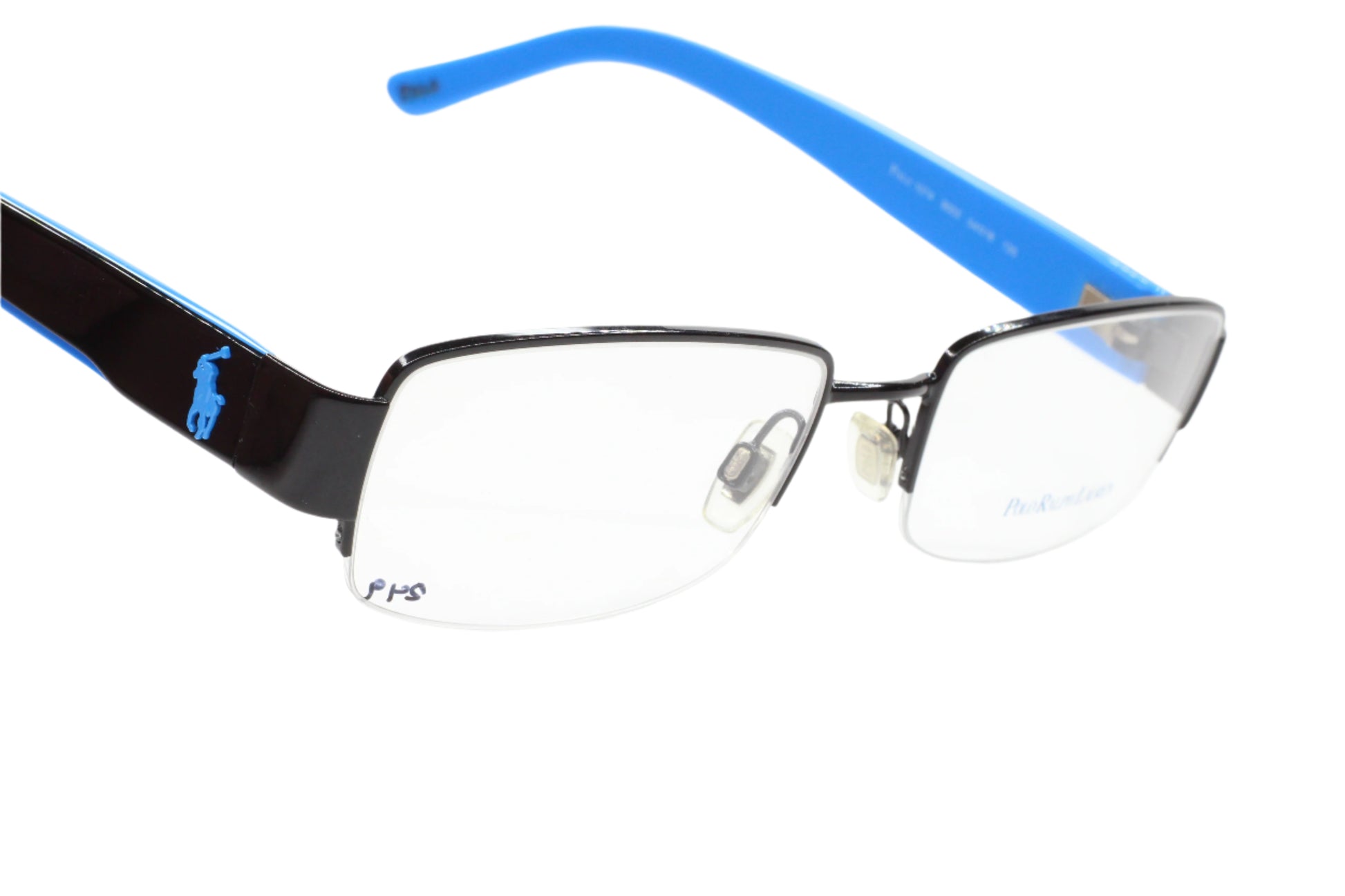 Polo Ralph Lauren PH1074 9003 Black Blue Luxury Italy Eyeglasses -Ma Optical Frames ABC Optical Eyeglasses