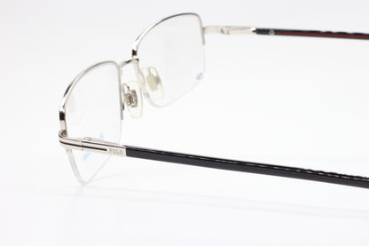 Polo Ralph Lauren PH1088 9001 Silver Half Rim Luxury Italy Eyeglasses -Ma Optical Frames ABC Optical Eyeglasses