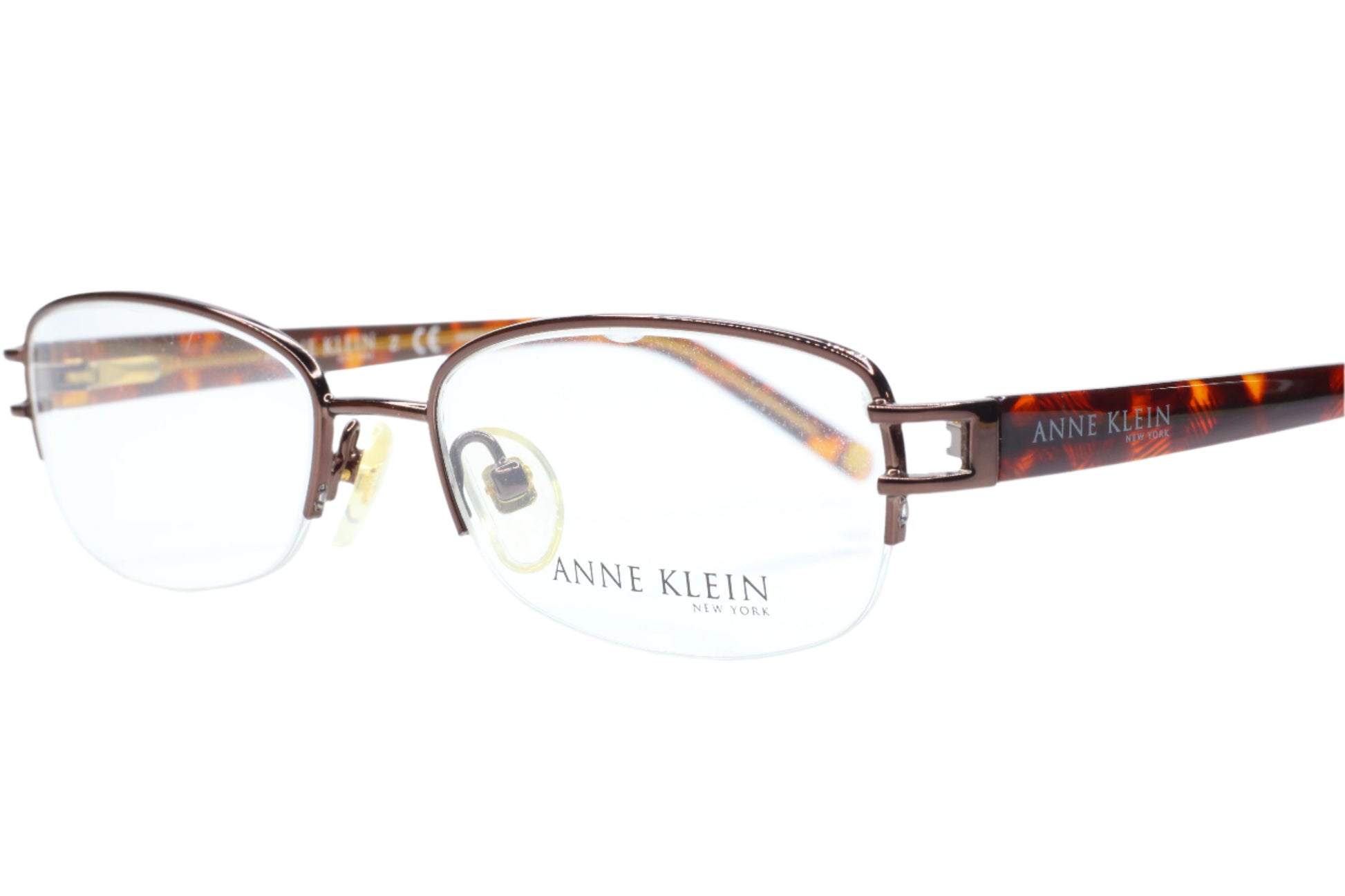 Anne Klein AK9091 508 Bronze Brown Tortoise Luxury Eyeglasses -Wo Optical Frames ABC Optical Eyeglasses