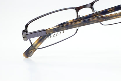 Versace VE1181 1267 Gunmetal Grey Metal Luxury Italy Eyeglasses -Ma Optical Frames ABC Optical Eyeglasses