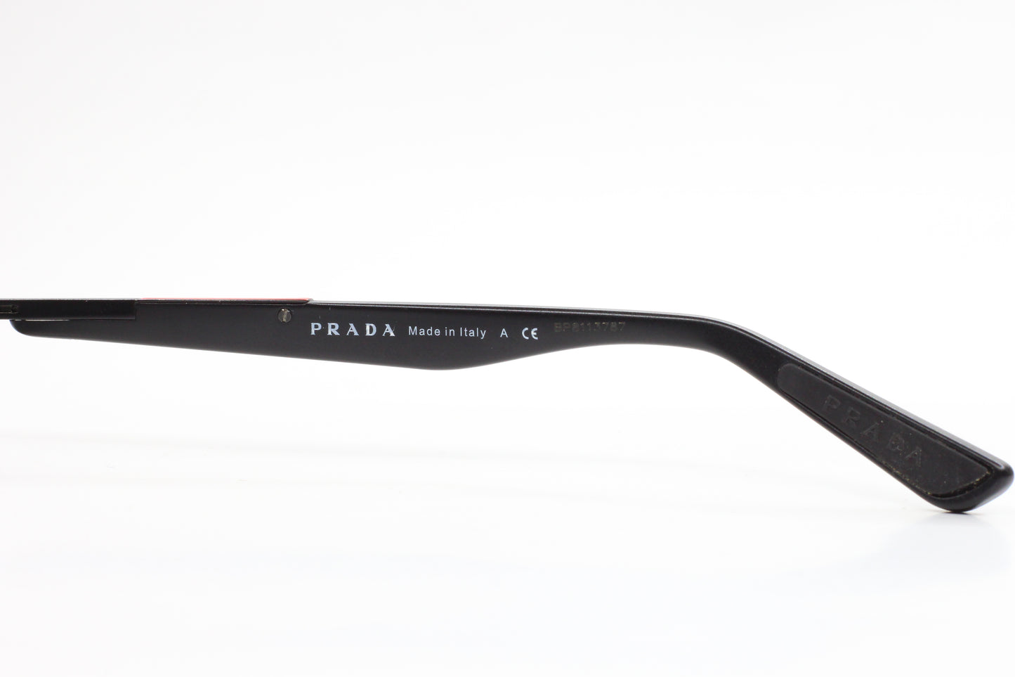 Prada VPS54B Black Silver Metal Designer Luxury Italy Eyeglasses -Ma Optical Frames ABC Optical Eyeglasses