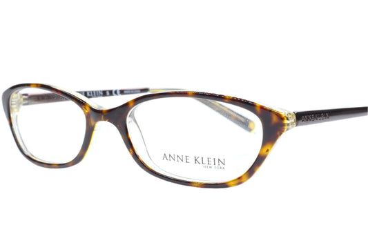 Anne Klein AK8102 233 Brown Tortoise Acetate Luxury Eyeglasses -Wo Optical Frames ABC Optical Eyeglasses