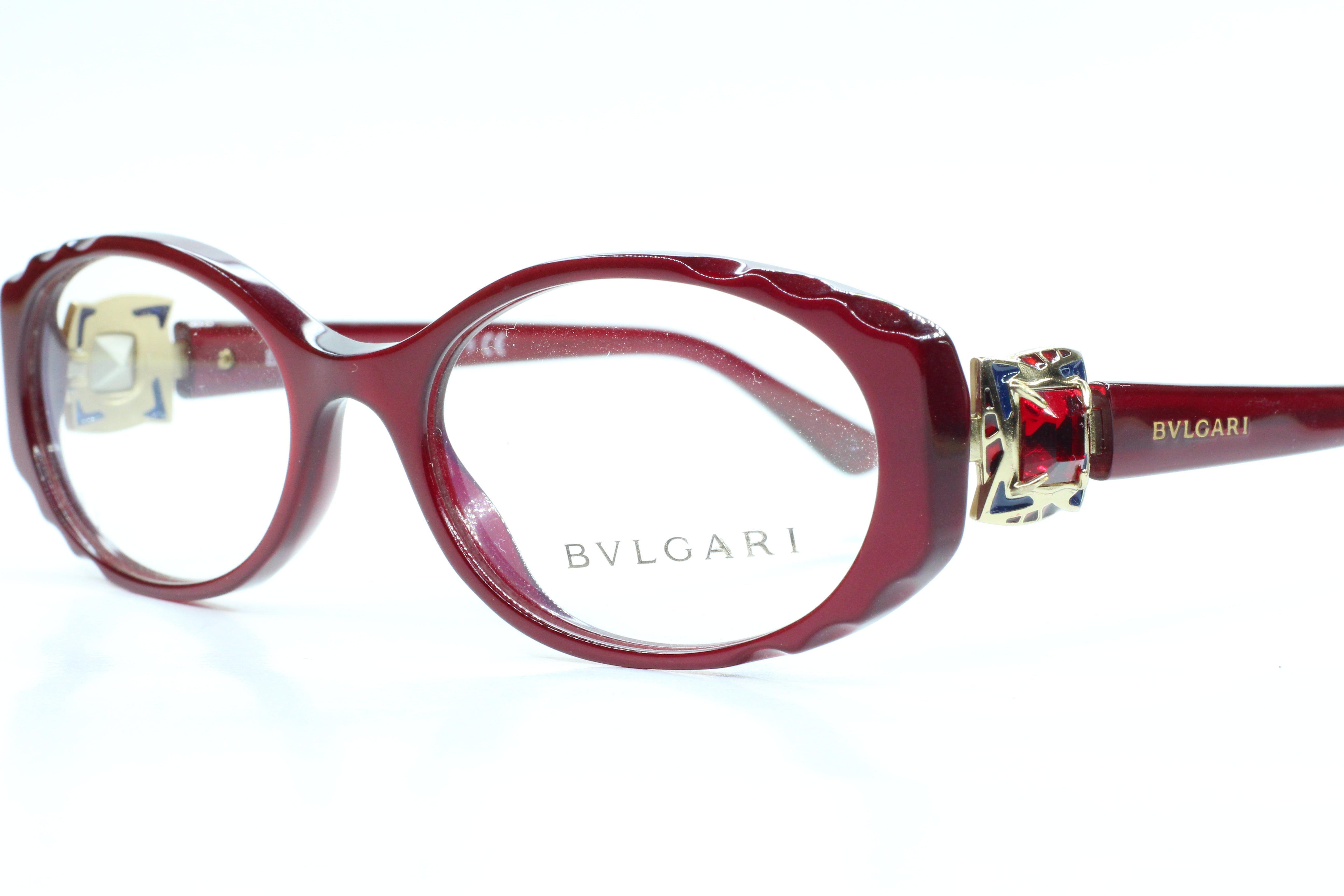 BVLGARI ワインレッド サングラス Bvlgari BV4054B 5112 Burgundy Purple Crystal Luxury Italy