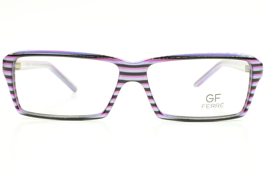 Gianfranco Ferre FF214-02 L27 Black Pink Designer Italy Eyeglasses -Wo 52-12-130 Black Pink Acetate Optical Frames ABC Optical Eyeglasses