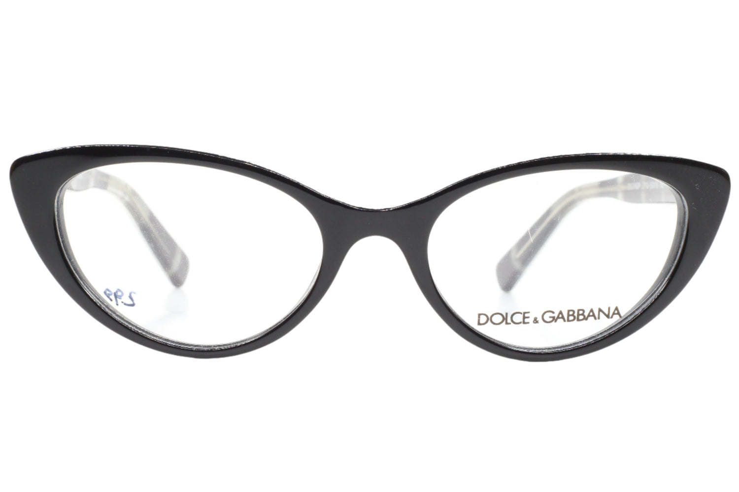 Dolce & Gabbana DG3162P 2712 Black Acetate Luxury Italy Eyeglasses -Wo 52-18-140 Black Acetate Optical Frames ABC Optical Eyeglasses