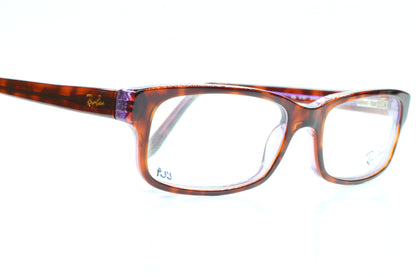 Ray-Ban RB5187 2442 Brown Tortoise Purple Acetate Designer Italy Eyeglasses -Wo Optical Frames ABC Optical Eyeglasses