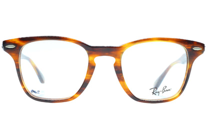 Ray-Ban RB5244 5043 Icons Brown Wayfarer Designer Italy Eyeglasses -Ma 45-20-140 Havana Tortoise Acetate Optical Frames ABC Optical Eyeglasses