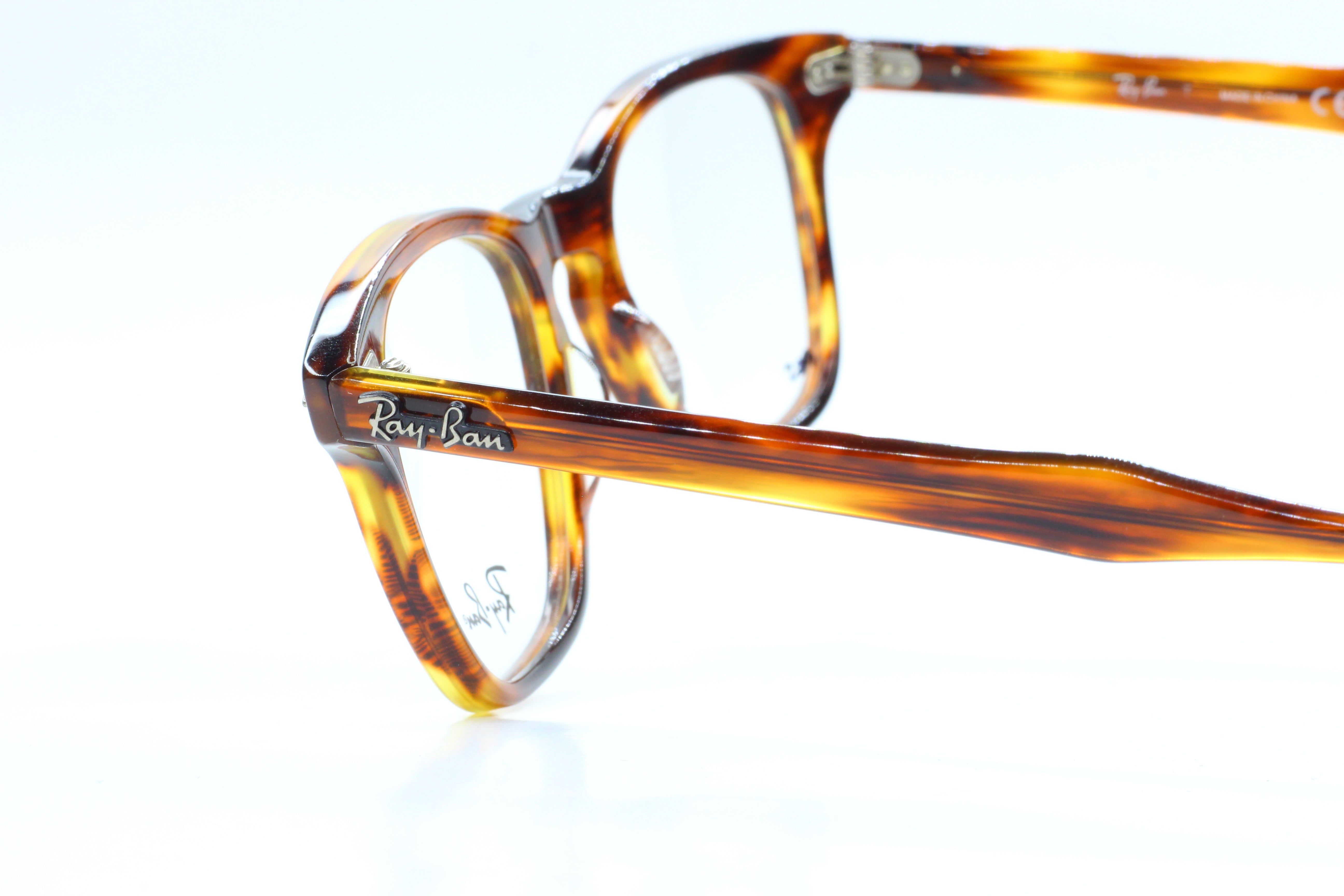 Ray-Ban RB5244 5043 Icons Brown Wayfarer Designer Italy Eyeglasses