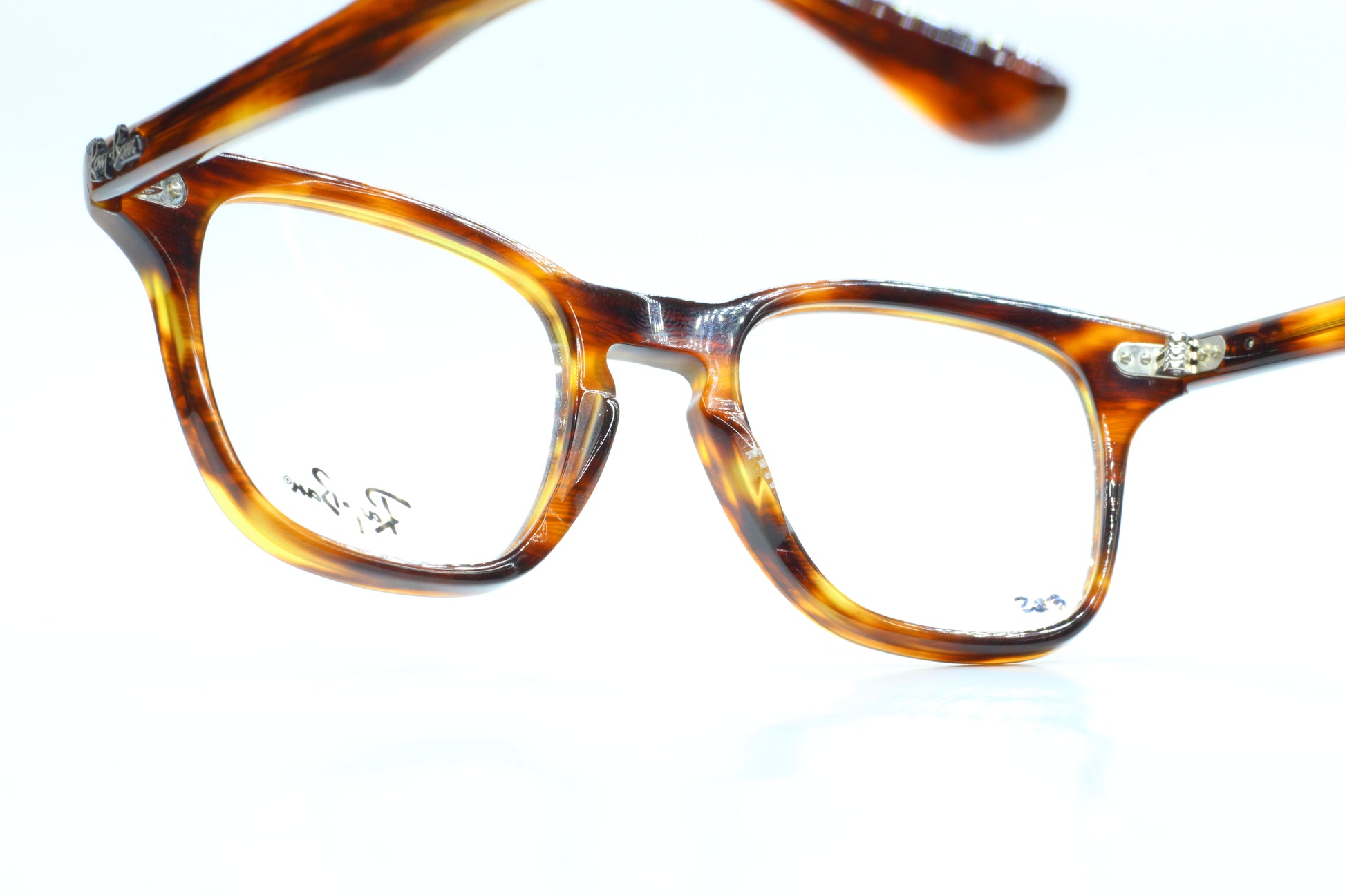 Ray-Ban RB5244 5043 Icons Brown Wayfarer Designer Italy Eyeglasses -Ma Optical Frames ABC Optical Eyeglasses
