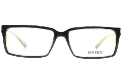 Bikkembergs BK15702 Dark Green Silver Designer Italy Eyeglasses