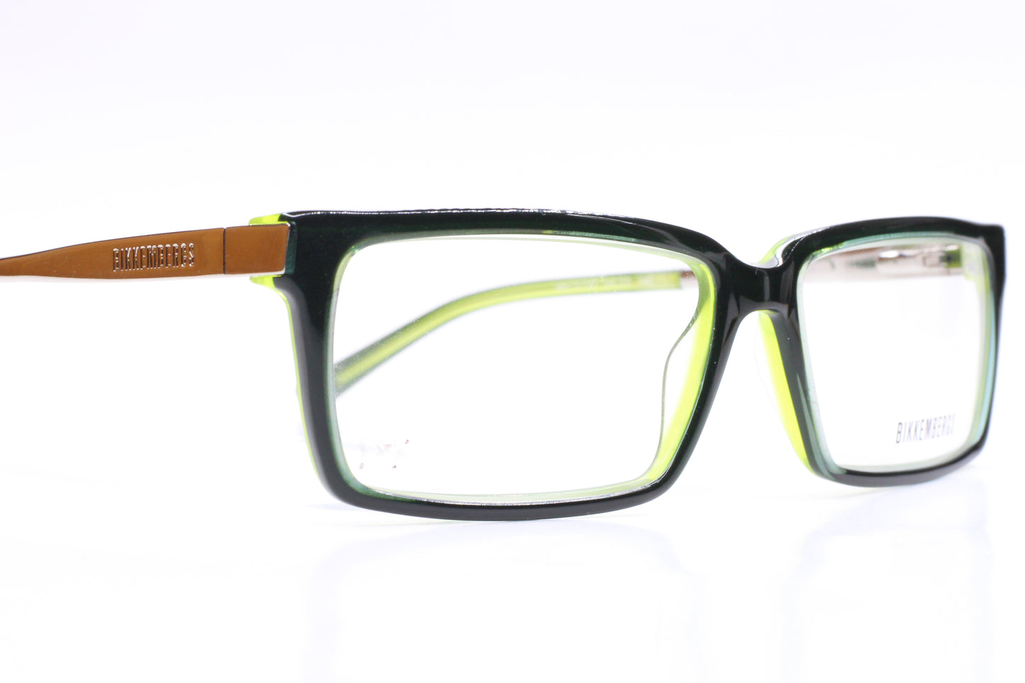Bikkembergs BK15702 Dark Green Silver Designer Italy Eyeglasses