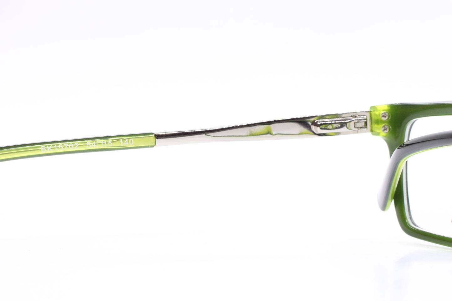 Bikkembergs BK15702 Dark Green Silver Designer Italy Eyeglasses
