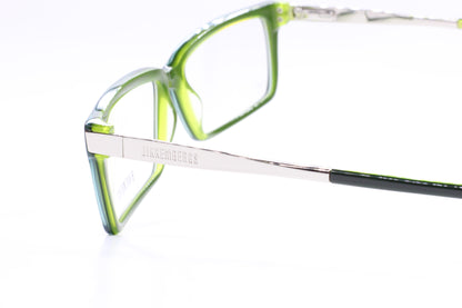 Bikkembergs BK15702 Dark Green Silver Designer Italy Eyeglasses
