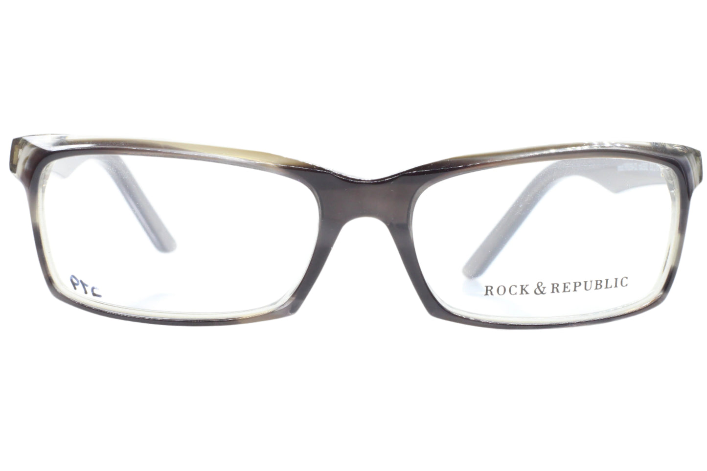 Rock & Republic RR009-02 B02 Black Gray Designer Italy Eyeglasses