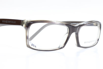 Rock & Republic RR009-02 B02 Black Gray Designer Italy Eyeglasses