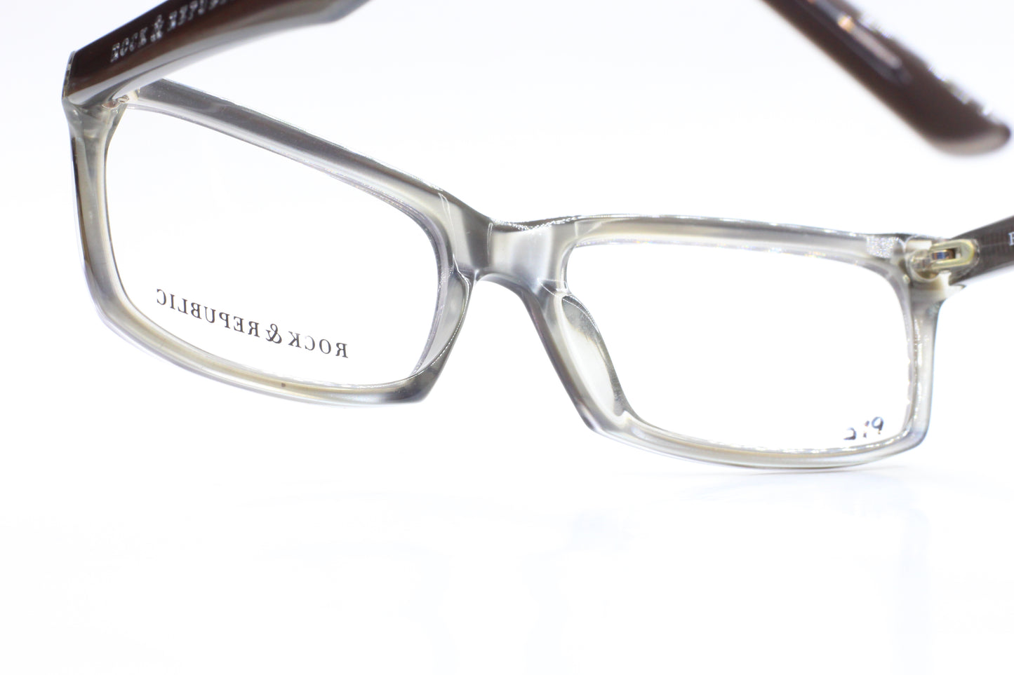 Rock & Republic RR009-02 B02 Black Gray Designer Italy Eyeglasses
