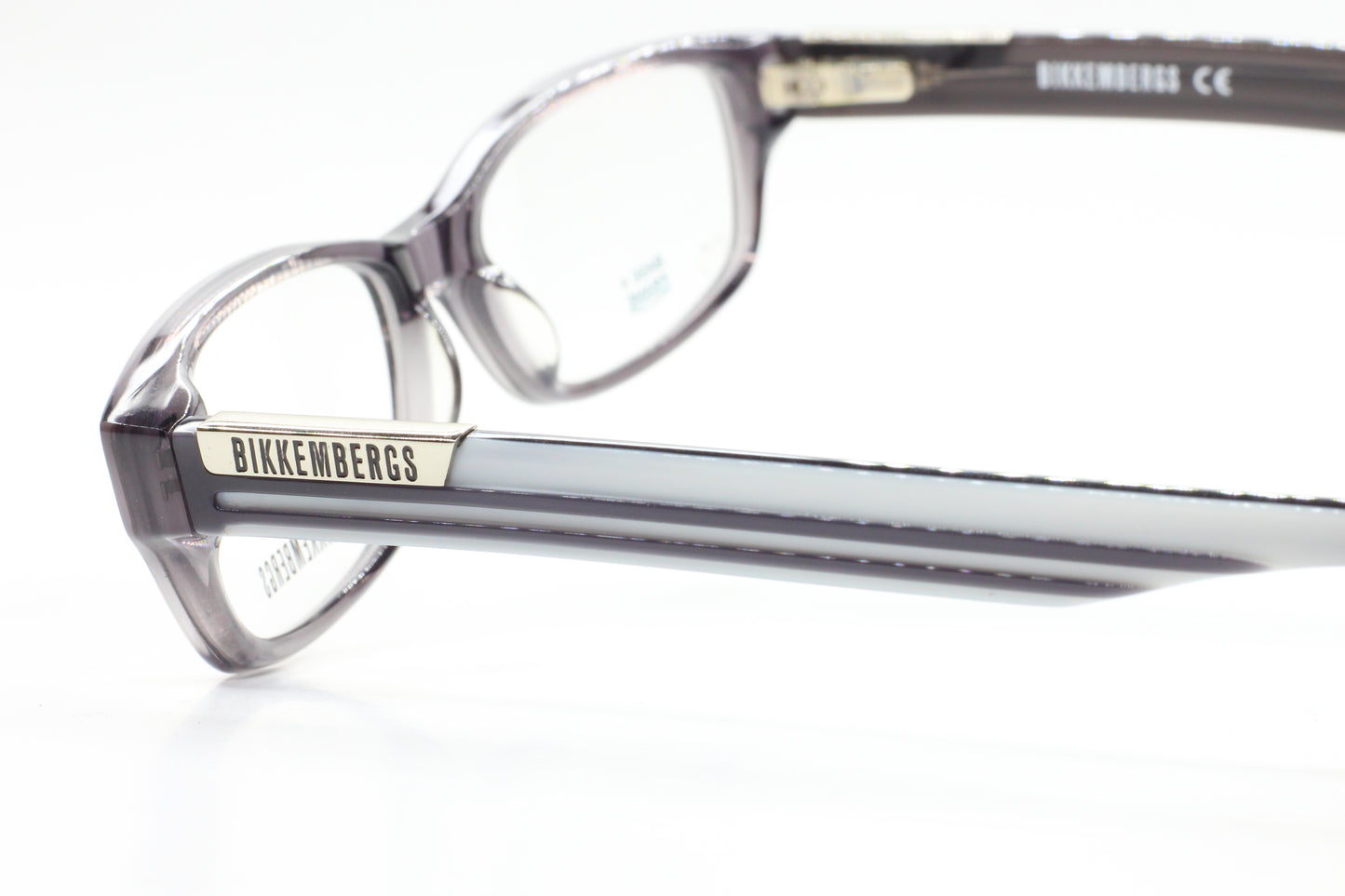 Bikkembergs BK133-02 G70 Clear Gray Blue Designer Italy Eyeglasses -Wo