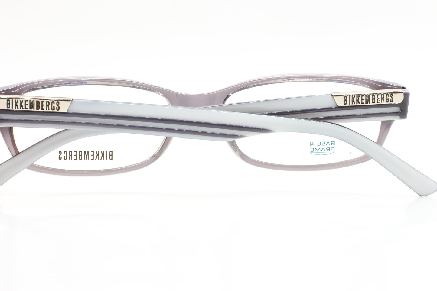 Bikkembergs BK133-02 G70 Clear Gray Blue Designer Italy Eyeglasses -Wo