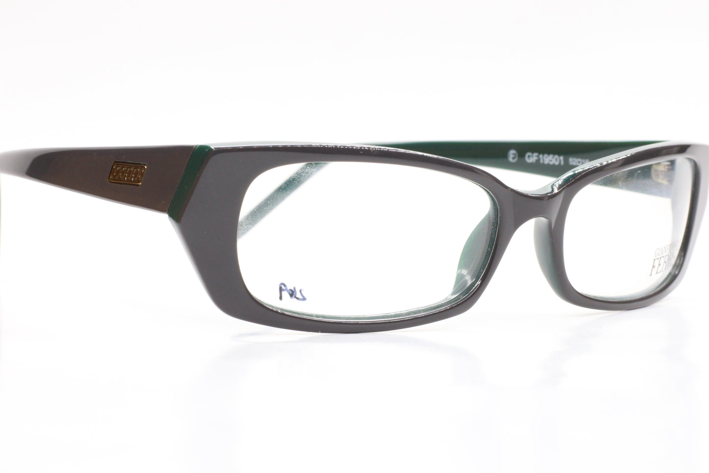 Gianfranco Ferre GF19501 Dark Gray Green Designer Italy Eyeglasses -Wo