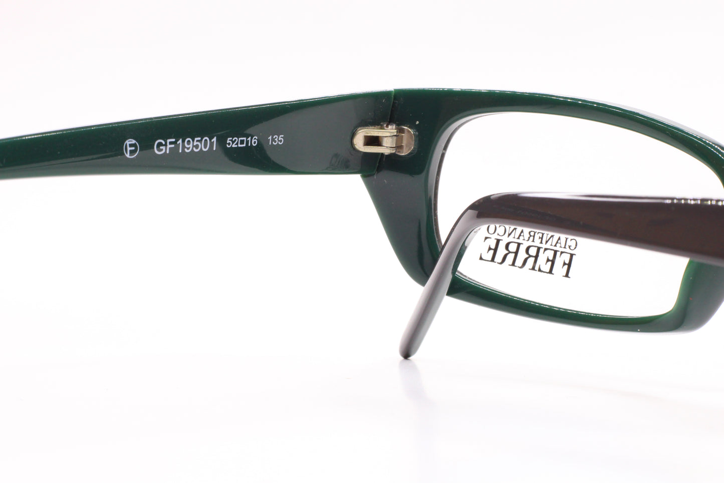 Gianfranco Ferre GF19501 Dark Gray Green Designer Italy Eyeglasses -Wo