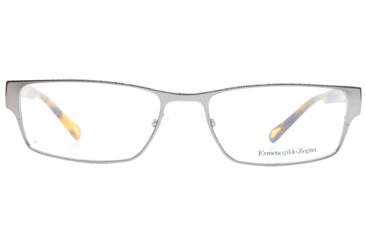 Ermenegildo Zegna VZ3099N 0568 Silver Havana Brown Italy Eyeglasses