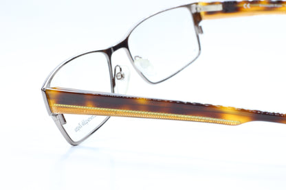 Ermenegildo Zegna VZ3099N 0568 Silver Havana Brown Italy Eyeglasses