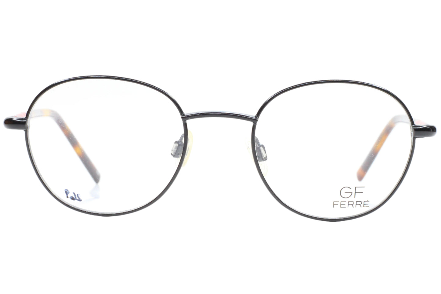 Gianfranco Ferre FF27204 Black Red Round Designer Italy Eyeglasses -Ma