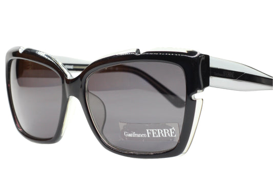 Gianfranco Ferre FG52301 Black Gradient Luxury Italy Sunglasses -Wo