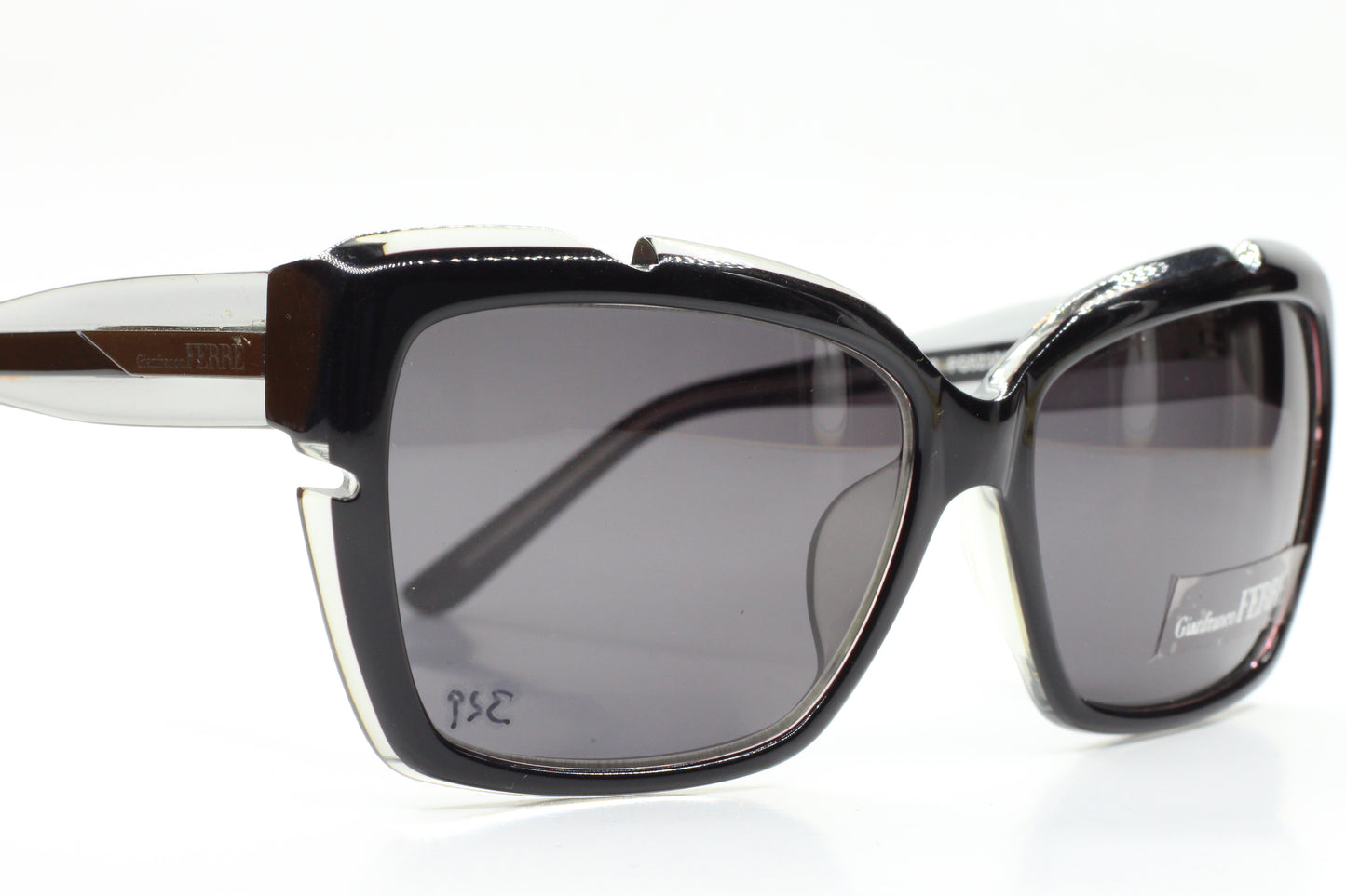 Gianfranco Ferre FG52301 Black Gradient Luxury Italy Sunglasses -Wo