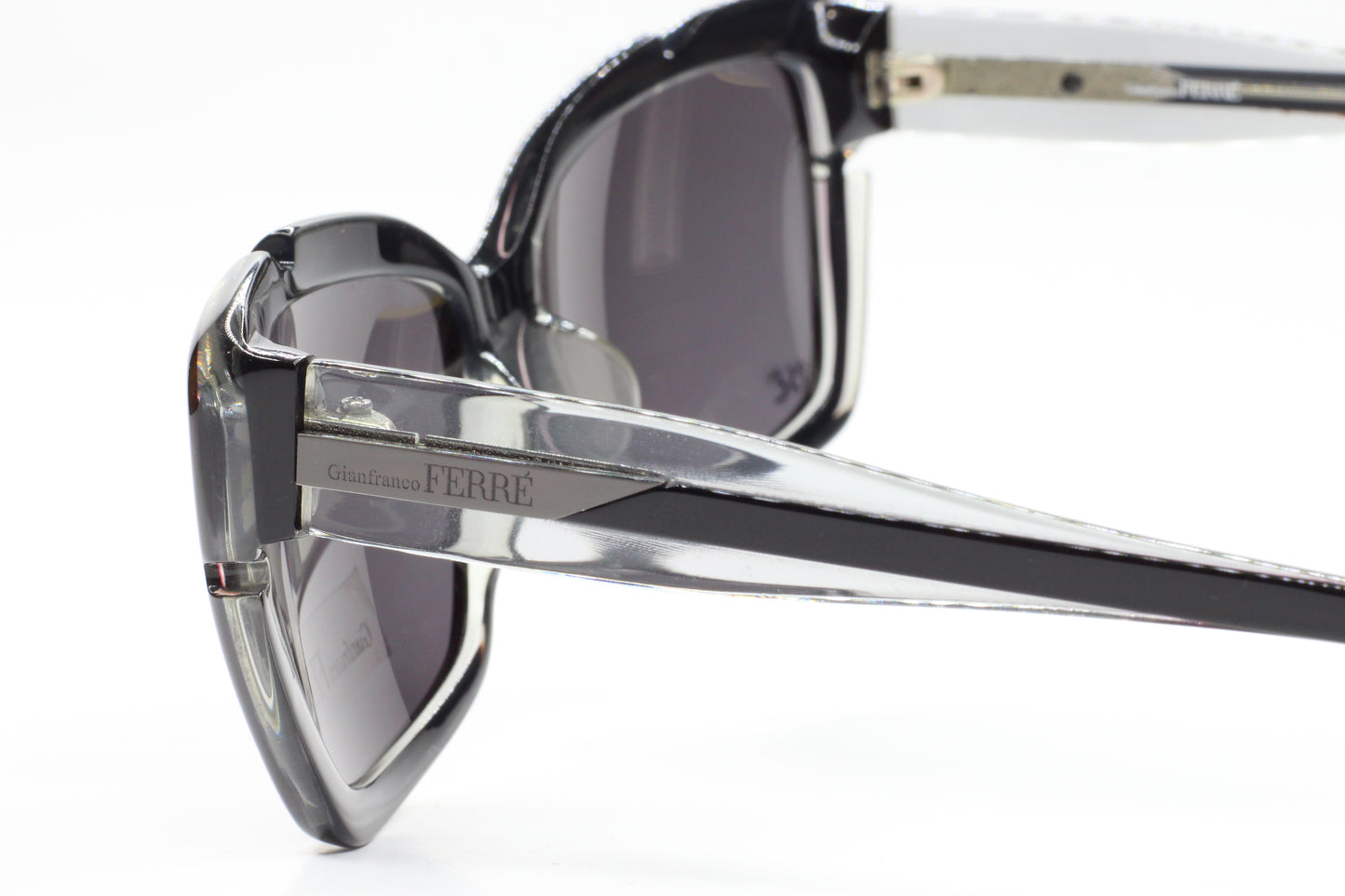 Gianfranco Ferre FG52301 Black Gradient Luxury Italy Sunglasses -Wo