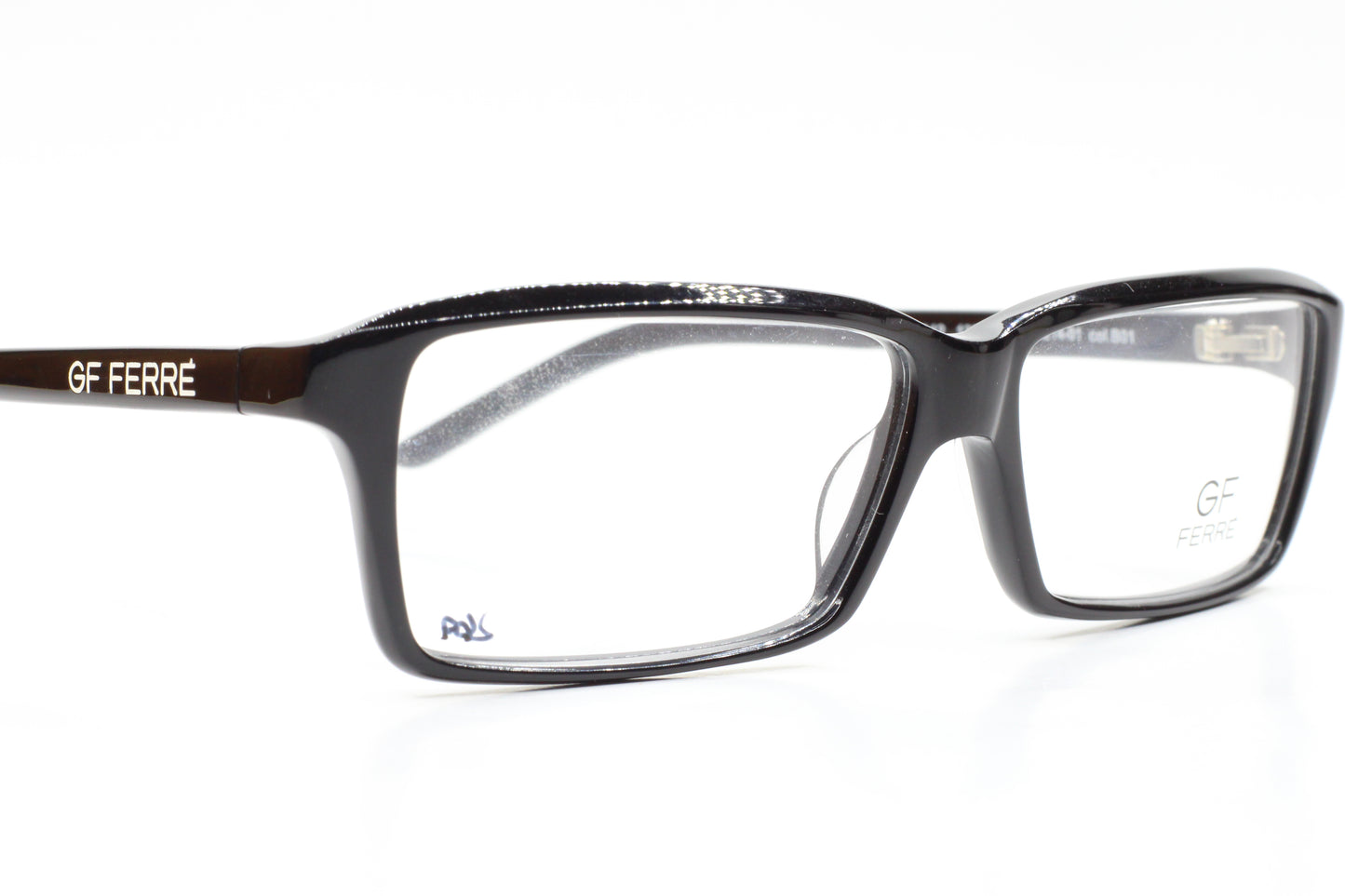 Gianfranco Ferre GFF214-01 B01 Black Acetate Designer Italy Eyeglasses