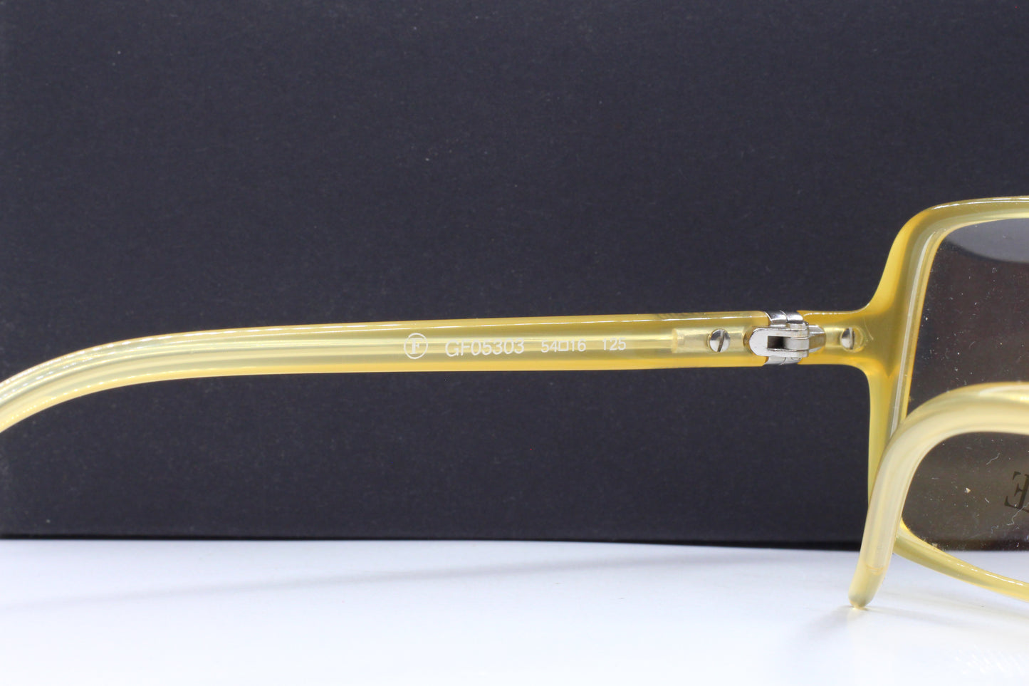 Gianfranco Ferre GFF05303 Amber Acetate Designer Italy Eyeglasses