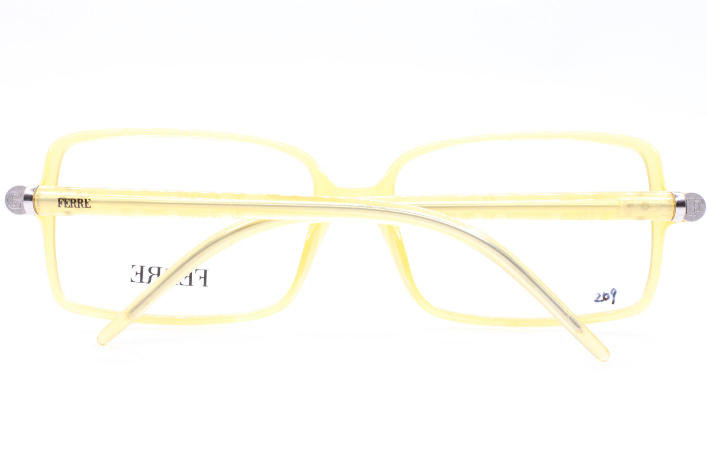 Gianfranco Ferre GFF05303 Amber Acetate Designer Italy Eyeglasses