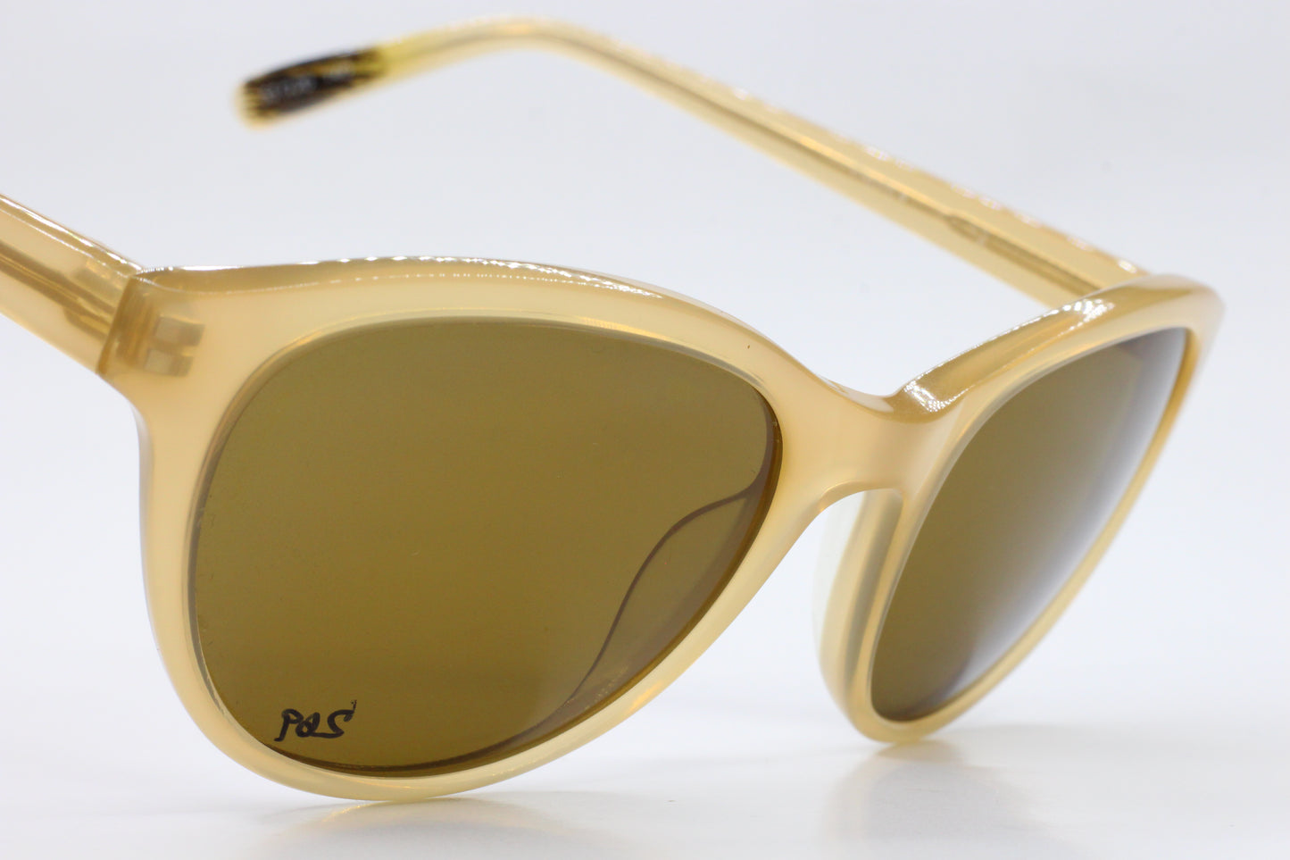 S&C Flavia Brown Gradient Acetate Fashion Designer Italy Sunglasses