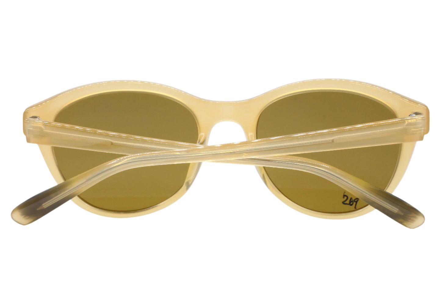 S&C Flavia Brown Gradient Acetate Fashion Designer Italy Sunglasses
